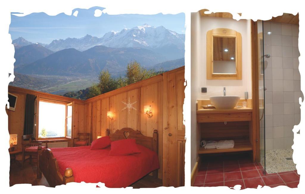 La Joubarbe Au Balcon Du Mont-Blanc Βίλα Σαλάνς Δωμάτιο φωτογραφία