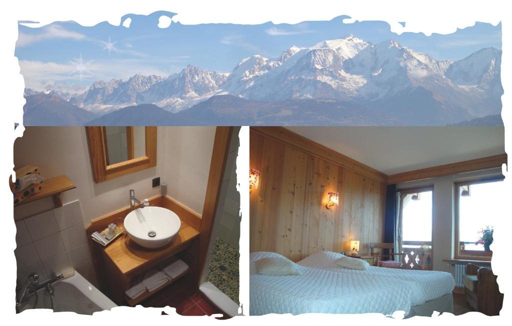 La Joubarbe Au Balcon Du Mont-Blanc Βίλα Σαλάνς Δωμάτιο φωτογραφία